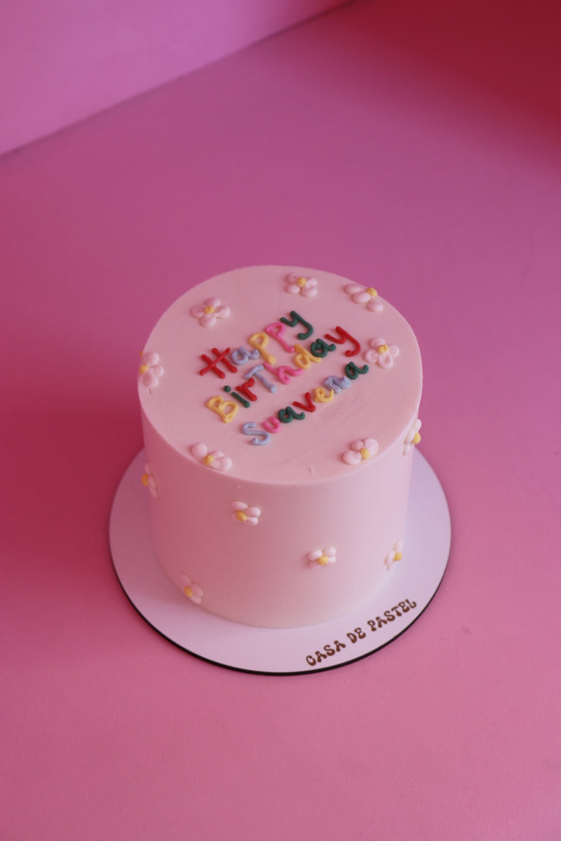 INI MINI - two layer cake(SERVES 5-7)