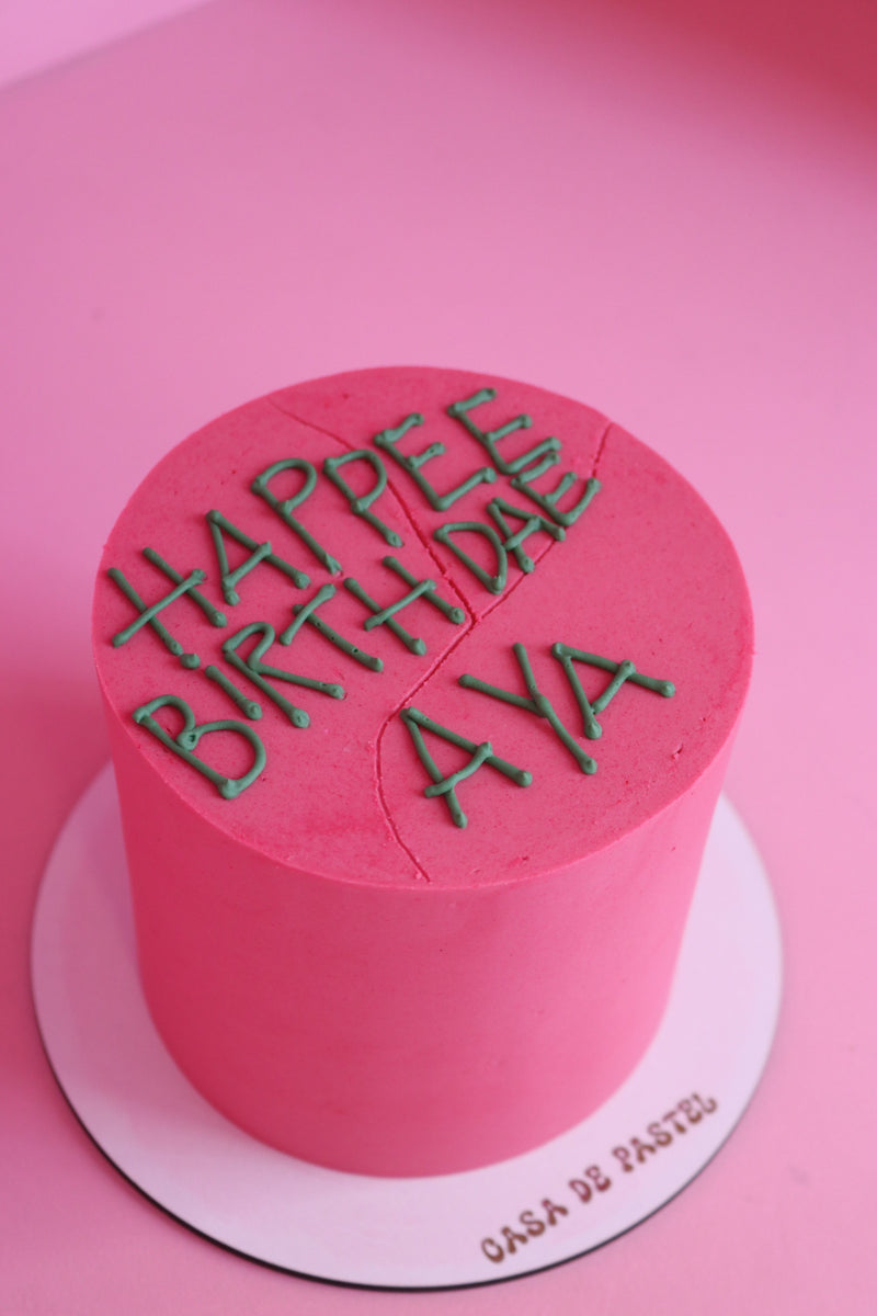 INI MINI - two layer cake(SERVES 5-7)