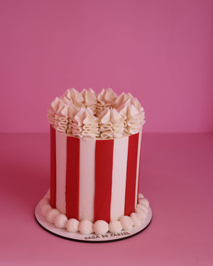 Striped Circus Cake