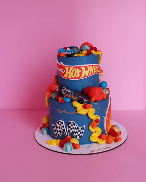 PASTEL DE DOS NIVELES - dos capas (15 PERSONAS)