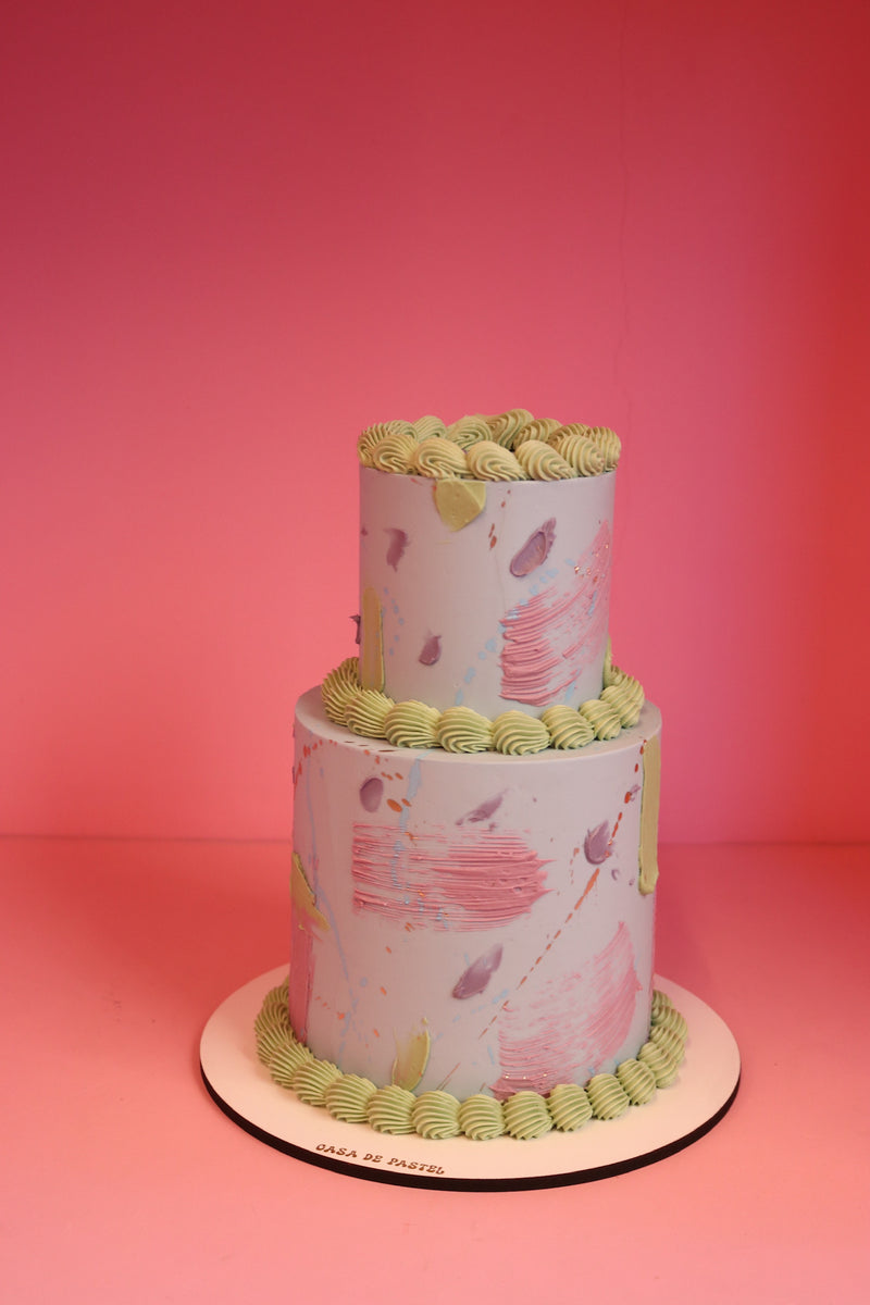 TWO TIER CAKE - three & two layer (20 PEOPLE)