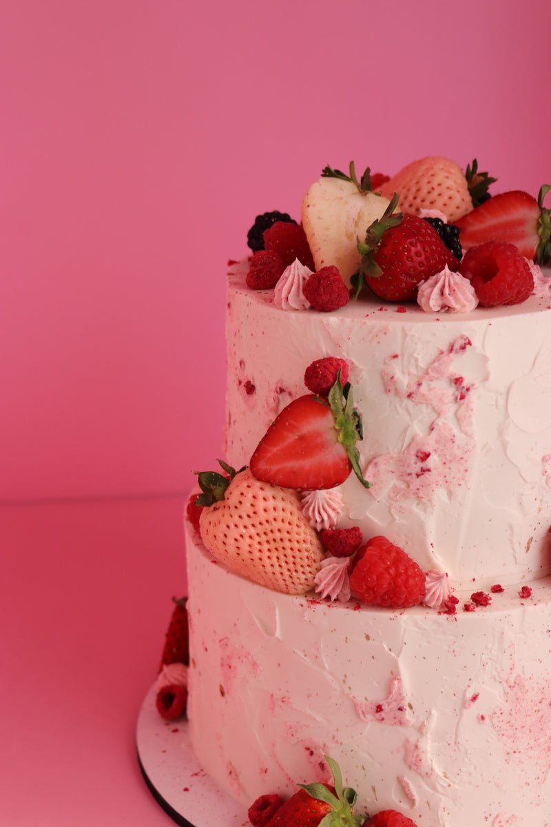 TWO TIER CAKE - two layer (30 PEOPLE)