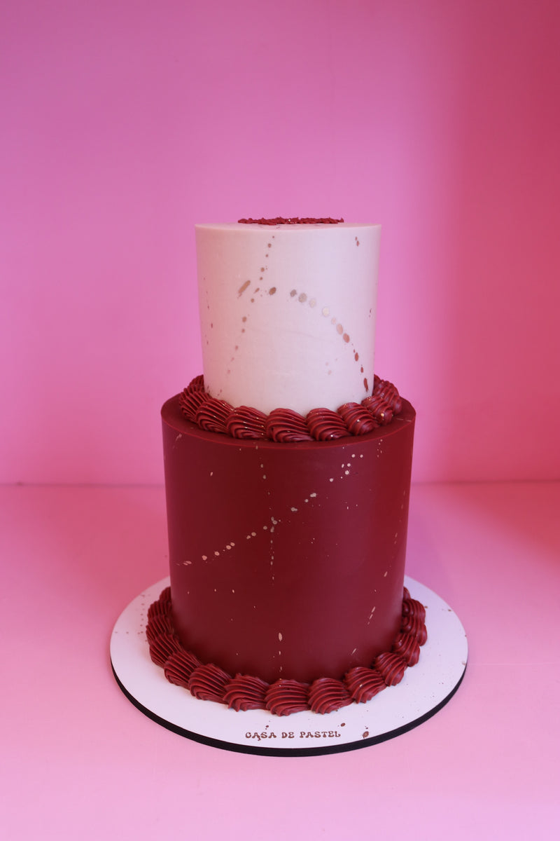 TWO TIER CAKE - three & two layer (20 PEOPLE)