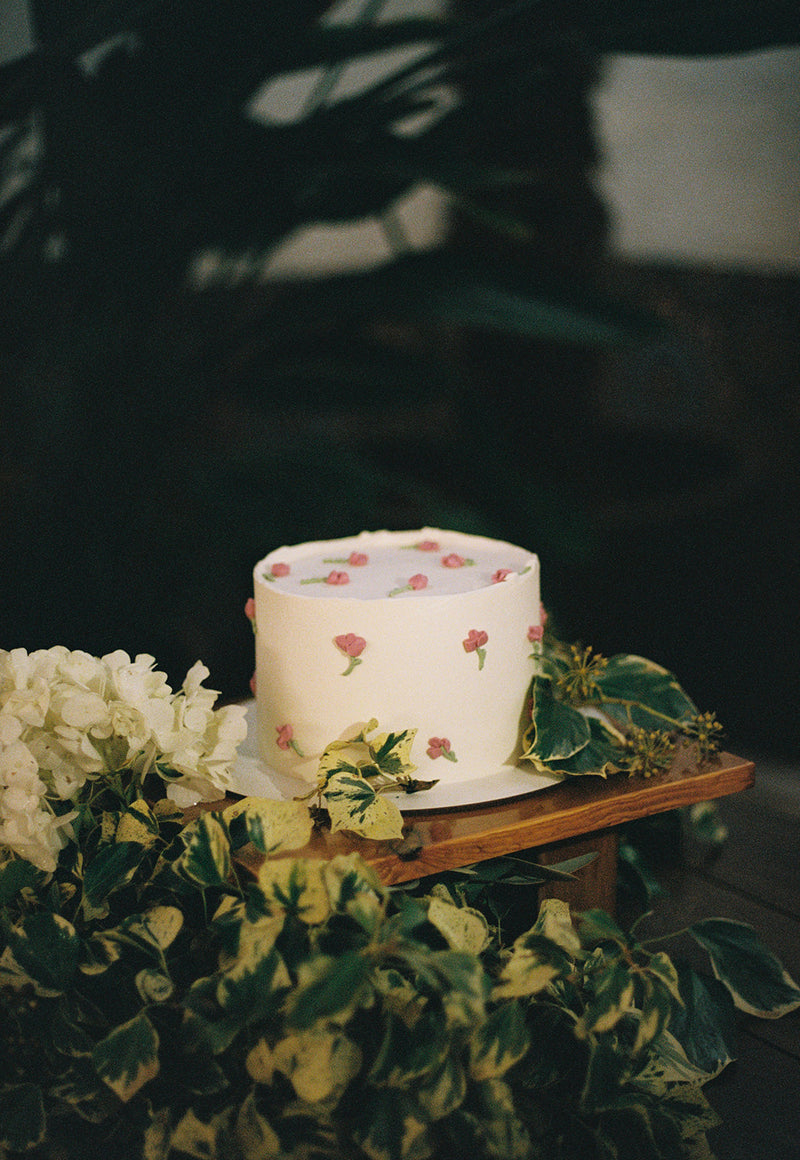 Pastel de flores