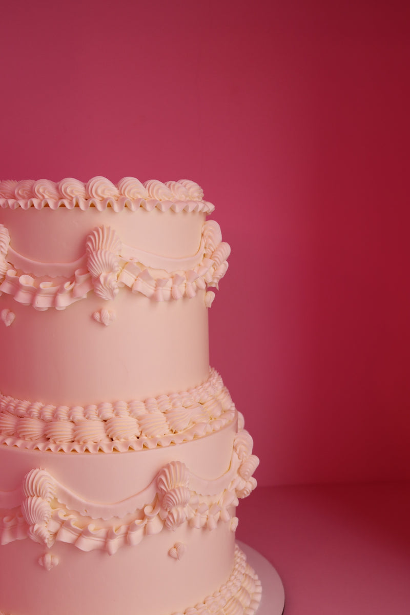 TWO TIER CAKE - two layer (30 PEOPLE)