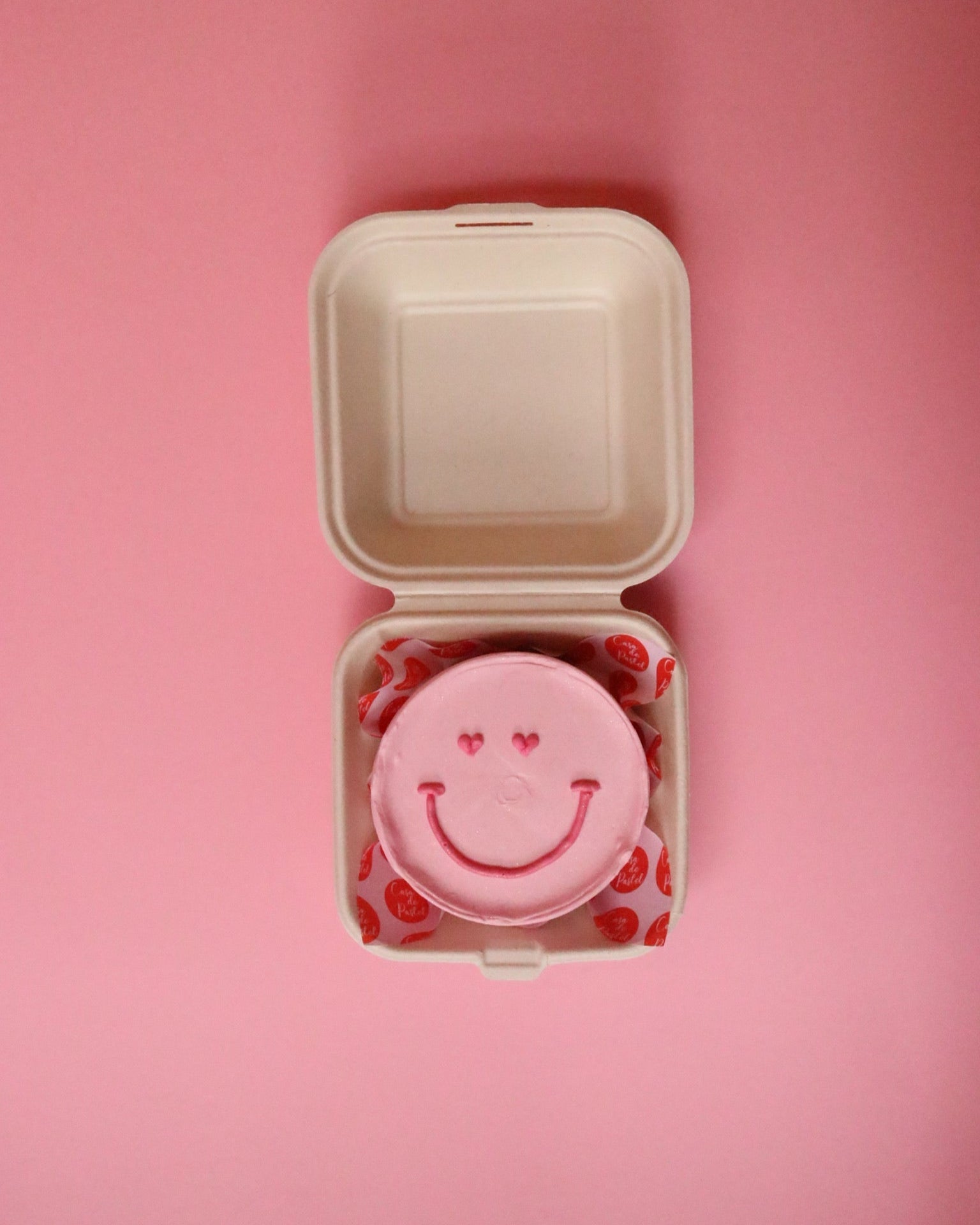 BENTO CAKE VALENTINES DAY | HEART SMILEY