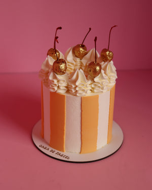 Striped Circus Cake