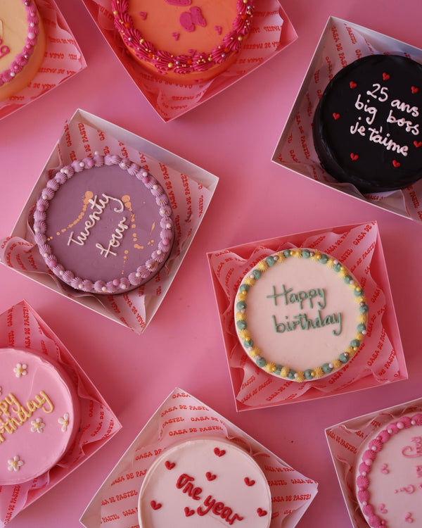 PASTEL DE CUMPLEAÑOS EN CAJA BENTO