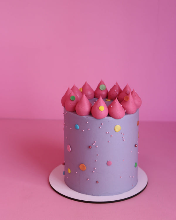 pastel confeti de contraste