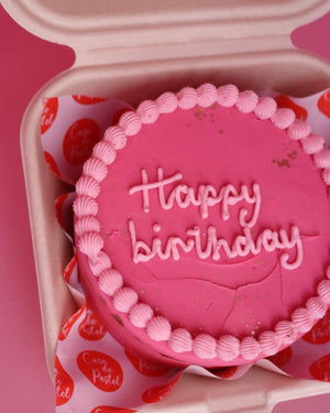 Pastel bento de Happy birthday