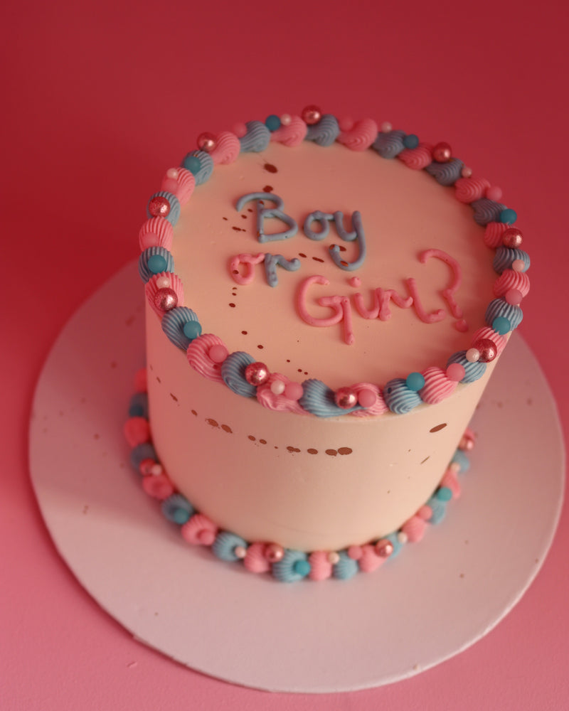 TORTA DE REVELACIÓN DE GÉNERO