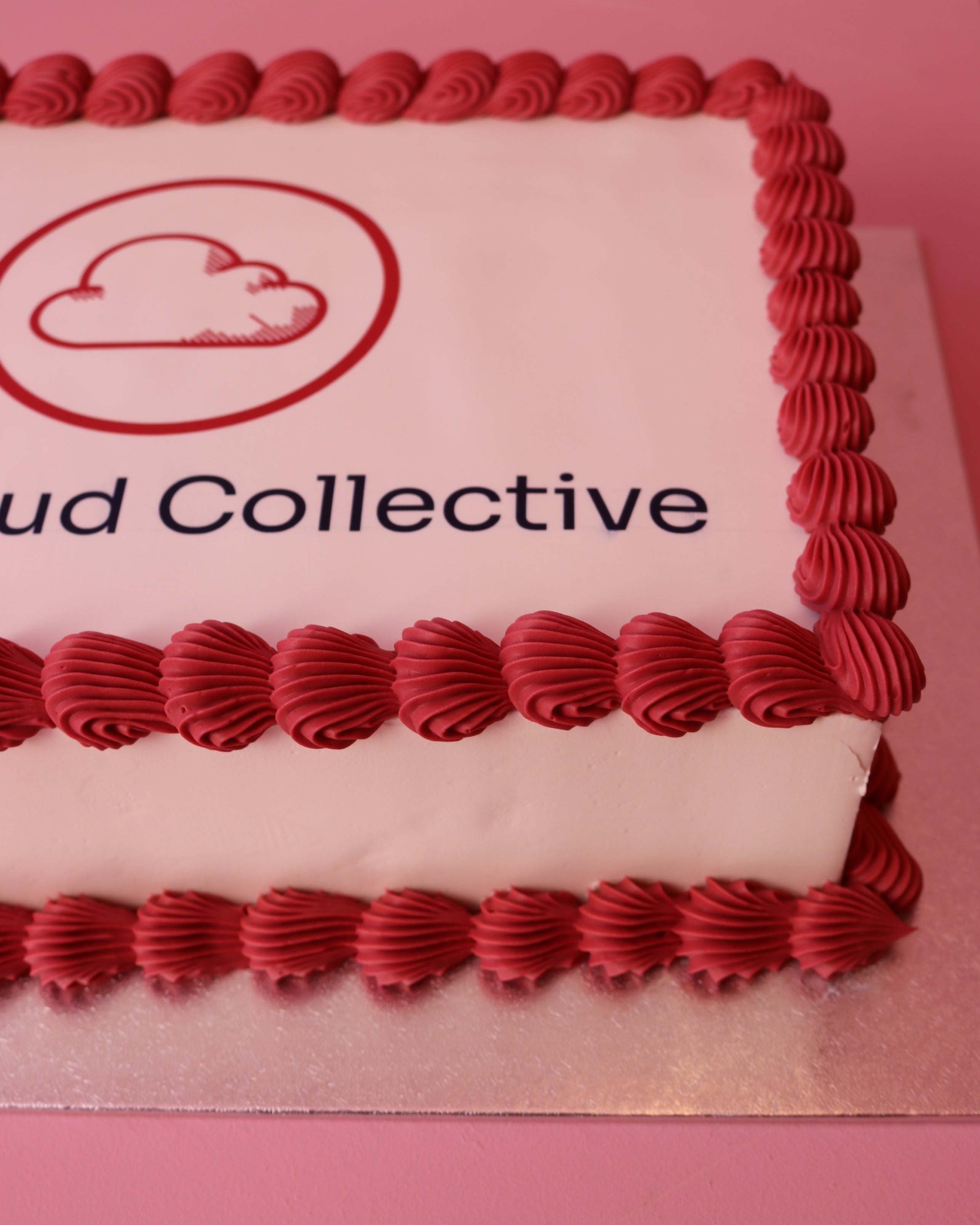 Half sheet cake - serves 30