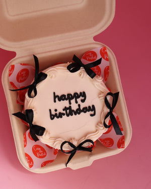 HAPPY BIRTHDAY BENTO BOX CAKE