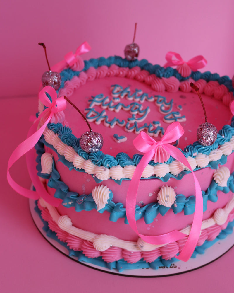 REGULAR - two layer cake (SERVES 15/18)